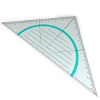Geodreieck real 01