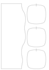 Squircle Bastelbogen